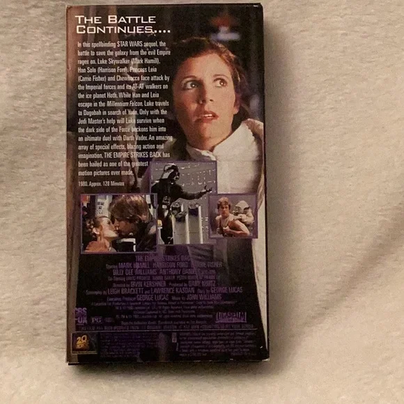Star Wars Trilogy VHS Boxed Set ~ Tested ~ THX Remastered ~ Nice - Picture 7 of 16
